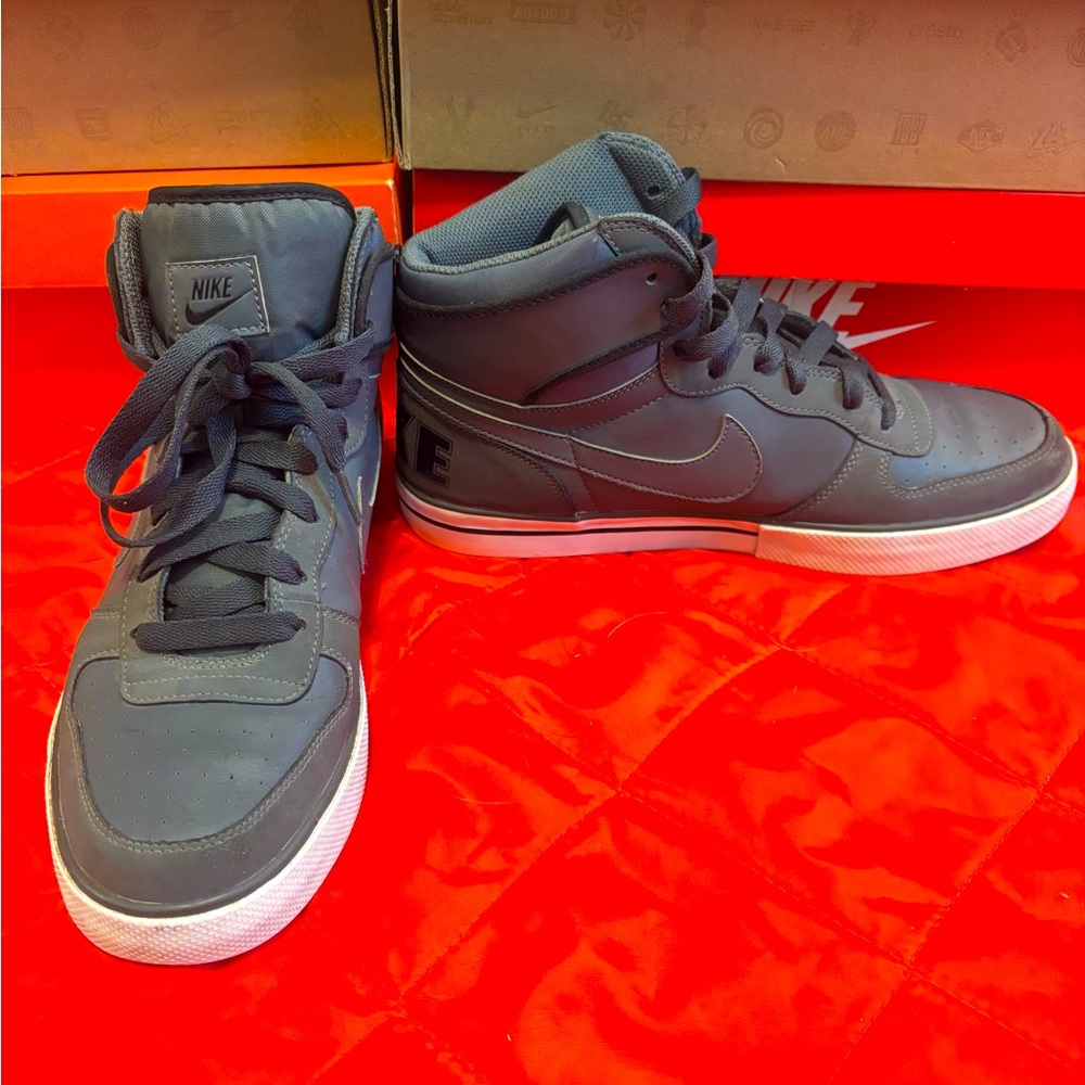 Big Nike High AC “Dark Grey” Shoes With Box